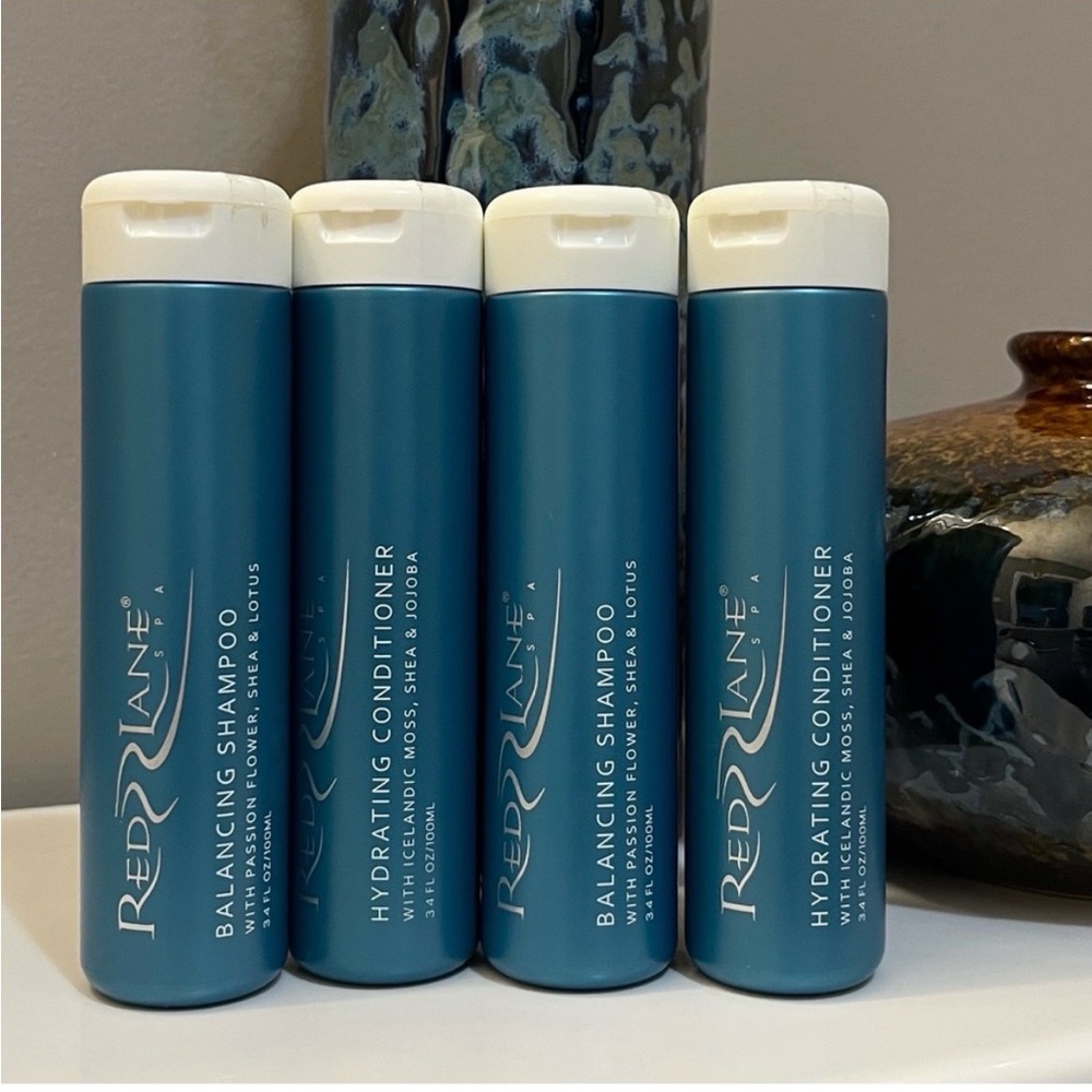 Red Lane Spa by Zentz ~2-Shampoo & 2-Conditioner set- 3.4oz~New~ Discontinued